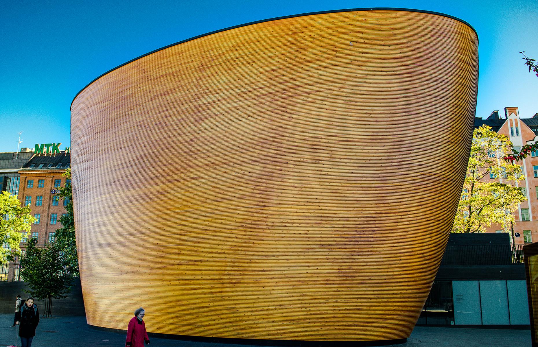 Kamppi Chapel, Helsinki, Finland 
